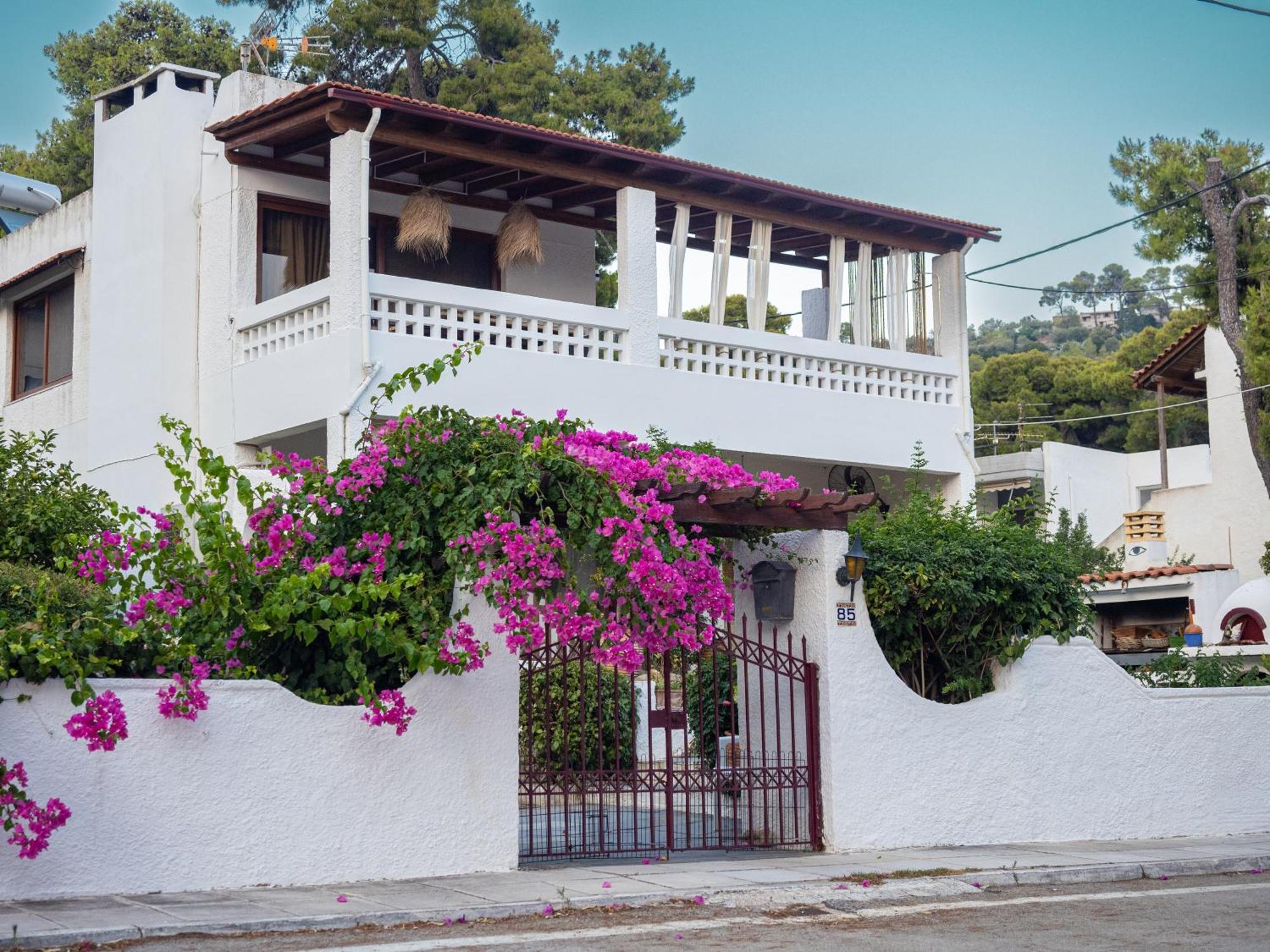 Seaview Apartment - Poros Relaxing Beachfront Flat Poros Town Exterior photo